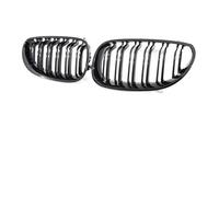 Radiator Grille Replacement For 5 Series E60 E61 M5 2004-2009 530i 520i 525i 540i 550 Kidney Grille Gloss Black Chrome Carbon Matte Grill Bumper Grille Mesh(Gloss Black)