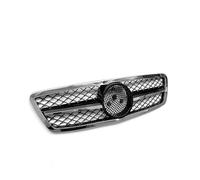 Radiator Grille Replacement For C-Class W203 C200 C240 C280 C320 2001 2002 2003 2004 2005 2006 2007 Front Bumper Grille Grill Lower Grille(Type B S)
