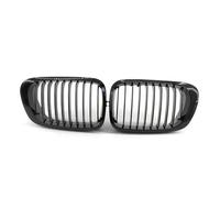 Radiator Grille Replacement For E46 2-Door Coupe Cabriolet 1999-2002 Kidney Grille Matte Gloss Black Grill 1 Pair Lower Grille