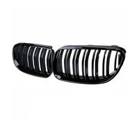 Radiator Grille Replacement For E92 E93 3-Series 328I 335I Coupe 2006-2013 Car Style Gloss Black Front Kidney Double Slat Grill Grille Racing Grills Lower Grille(2010-2013)
