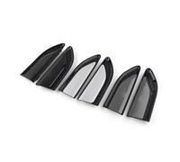 Radiator Grilles 2PCS Car Fender Vent Grille Louver For Land For Rover For Discovery For Sport 2015 2016 2017 2018 2019 2020 2021 Front Bumper Upper Grill Cover(Silver)