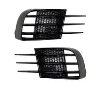 Radiator Grilles Car Fog Lamp Grill Cover Air Vent Wind Knife For VW For Golf 6 For MK6 VI For GTI R For R20 2008 2009 2010 2011 2012 2013 Front Bumper Upper Grill Cover