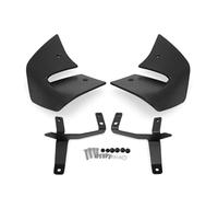 Radiator Guard Fit For Kawasaki Z900 Z900SE 2025 2026 Motorcycle side panel frame protective cover side downward spoiler Fairing Side Panel(Black)
