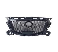 Radiator Guard Grill Glossy Black Front Bumper Grill Honeycomb Grille For Mazda 3 For Axela 2017 2018 2019 Front Kidney Grilles