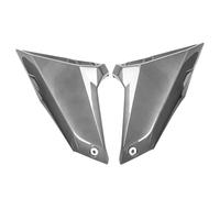 Radiator Guard Motorcycle Carbon Fiber Left Or Right Gas Tank Side Fairing Air Intake Cover Panel Fit For Yamaha MT-09 FZ-09 2017-2020 Frame(Grey-1 Set)