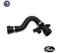 For BMW X3 Radiator Hose Gates 05-3028 Black EPDM Premium Graded 2006-2008