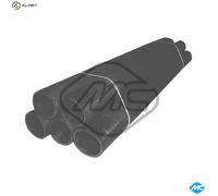 Metalcaucho Radiator Hose 09007