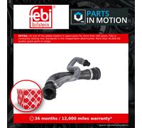 Radiator Hose 185692 Febi Coolant 17127537107 17127593490 Top Quality Guaranteed