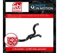 Radiator Hose 193733 Febi Coolant 1K0122101HN 1K0122101HR Top Quality Guaranteed