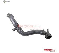 RADIATOR HOSE FOR VW SHARAN TIGUAN METZGER 2421275 FITS RADIATOR, LEFT