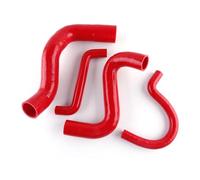 Radiator Hose Auto Engine Cooling Hose Compatible with for Falcon EA EB 1991-1993 Car Radiator Coolant Hose(Red)