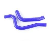 Radiator Hose Car Radiator Hoses Compatible with Chevy for Camaro for Firebird 1967-1969 Erformance Silicone Radiator Coolant Hoses Kit(Blue)