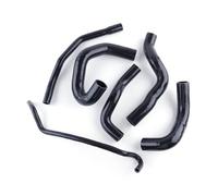 Radiator Hose Compatible with for Mustang for GT 2005-2010 Car Radiator Hose Engine Cooling Hose Auto Parts(Black)
