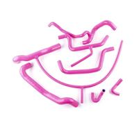 Radiator Hose Compatible With VW For Jetta For Vento GLX A3 VR6 1994 1995 1996 1997 1998 1999 AAA 2.8L And ABV 2.9L Manual Transmission Only Car Radiator Hoses(Pink)