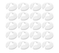 Radiator Hose Covers, 20 Pieces Protective Covers for Pipes Diameter 16 mm | Air Conditioning Hose Sleeves - for Bathroom Radiator Home Outdoor Hydraulic Shower Toilet