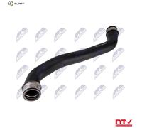 NTY CPP-ME-078 Radiator hose