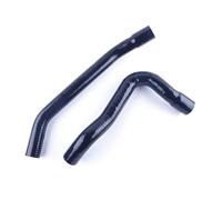 Radiator Hose Engine Cooling Hose Auto Compatible with Pontiac for Firebird Trans AM TPI 1982-1992 Car Radiator Coolant Hoses Kit(Black)