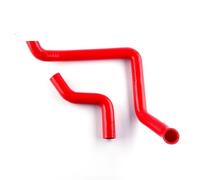 Radiator Hose Engine Cooling Hose Compatible with Civic D15 D16 1992-2000 Car Radiator Coolant Hoses Kit(Red)