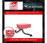 Radiator Hose fits BMW 335 3.0 06 to 13 N54B30A Coolant 11537541992 Febi Quality