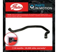 Radiator Hose fits FORD ECOSPORT 1.0 Lower 2013 on Coolant Gates 1832173 Quality