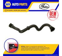 Radiator Hose fits PEUGEOT PARTNER 1.2 Lower 2016 on Coolant Gates 9677351780