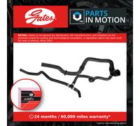 Radiator Hose fits SKODA KAROQ NU7 1.5 2017 on Coolant Gates 5Q0122101GL Quality