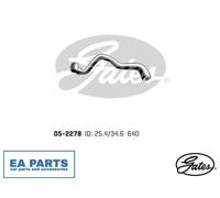 Radiator Hose for FORD GALAXY MONDEO S-MAX GATES 05-2278