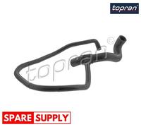 RADIATOR HOSE FOR OPEL COMBO CORSA B TOPRAN 206 705 FITS RADIATOR, LOWER