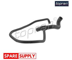 RADIATOR HOSE FOR OPEL COMBO CORSA B TOPRAN 206 705 FITS RADIATOR, LOWER