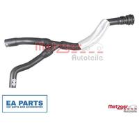 Radiator Hose for VW BEETLE BORA EOS GOLF METZGER 2420851