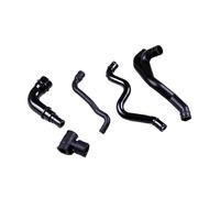 Radiator Hose Kit 6Pcs Car Engine Crankcase Breather Hose Kit for MK4 1.8T AWW 06A103221AH 06A103213AF 06A 103 213 F 035 103 245 G 06A 103 221 AF