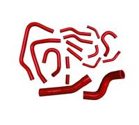 Radiator Hose Pipe Compatible with Land for Cruiser VX HDJ81 1HDFT 4.2T 1995 1996 1997 1998 Coolant Radiator Rear Heater Hose(Red)