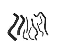 Radiator Hose Pipe Compatible with Mitsubishi for Galant Engine 1998 1999 2000 2001 2002 2003 2004 Coolant Radiator Hose MR206967(Black)