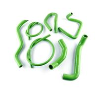 Radiator Hose Radiator Coolant Hoses Kit Compatible with for Falcon BA BF 2002-2008 Performance Radiator Hoses with an Fittings(Green)