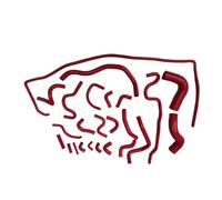 Radiator Hoses Compatible with Subaru for Forester for AT LL for Bean 2004 2005 Coolant Radaitoer Heater Hose Pipe Tube