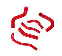 Radiator Hoses Compatible with Toyota for MR2 MK2 for Rev1-5 3SGE 3SGTE 1989-2000 Engines Front Trunk Heater Brake Booster Hose Radiator Tube Pipe RHD(Red)