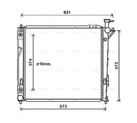 AVA HY2339 Cooling Radiator