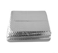 Radiator Insulation Foil 5m x 60cm Double-Sided Aluminum Heat Reflective Sheet for Energy Saving, Thermal Efficiency & Noise Reducti(Without Stickers)