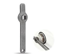 Radiator Key Stainless Steel Radiator Valve Wrench with 5mm Hole Durable Tool for Heating System Maintenance Compatible with Most Radiators Ideal for Home Office Use