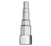 Radiator Key, Universal Radiator Spanner,5-Stage Radiator Valve Key, Step Wrench with Square Socket 1/2 Inch Ratchet Drive Radiators,1/2,3/8, 3/4, 1-1/4 Wrenches Tool.