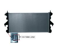 Radiator L=780 H=3 68 B=3 2 a/C Holder Lower 2.01in 1342688080