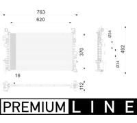 MAHLE CR 2789 000P Engine radiator