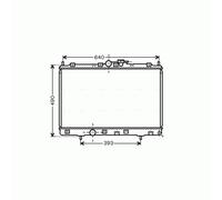 Radiator MT2169 AVA MR431239