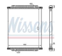 Radiator NISSENS 67218 Top Quality
