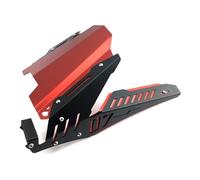 Radiator Overflow Tank Fit For YAMAHA MT07 2014-2022 MT-07 FZ07 Motorcycle Accessories Rear Fender Mudguard With Chain Guard Cover Protector Expansion Tank(Red)
