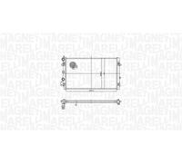 MAGNETI MARELLI 350213167900 Engine radiator