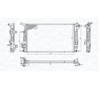 MAGNETI MARELLI 350213200600 Engine radiator