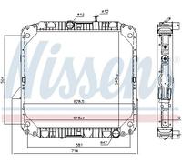 Radiator/Parts NISSENS 62563