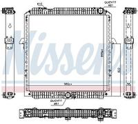 Radiator/Parts NISSENS 67191