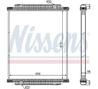 RADIATOR, ENGINE COOLING 67218